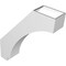 Ekena Millwork 5 1/2-in. W x 24-in. D x 28-in. H Imperial Architectural Grade PVC Knee Brace BRCP055X24X28IMP - alternate 5
